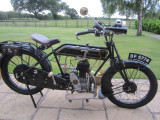 1925 Sunbeam Model 3 500cc 3 1/2 HP Vintage Motorcycle