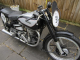 1947 Norton Plunger Manx 500c Milano Taranto machine